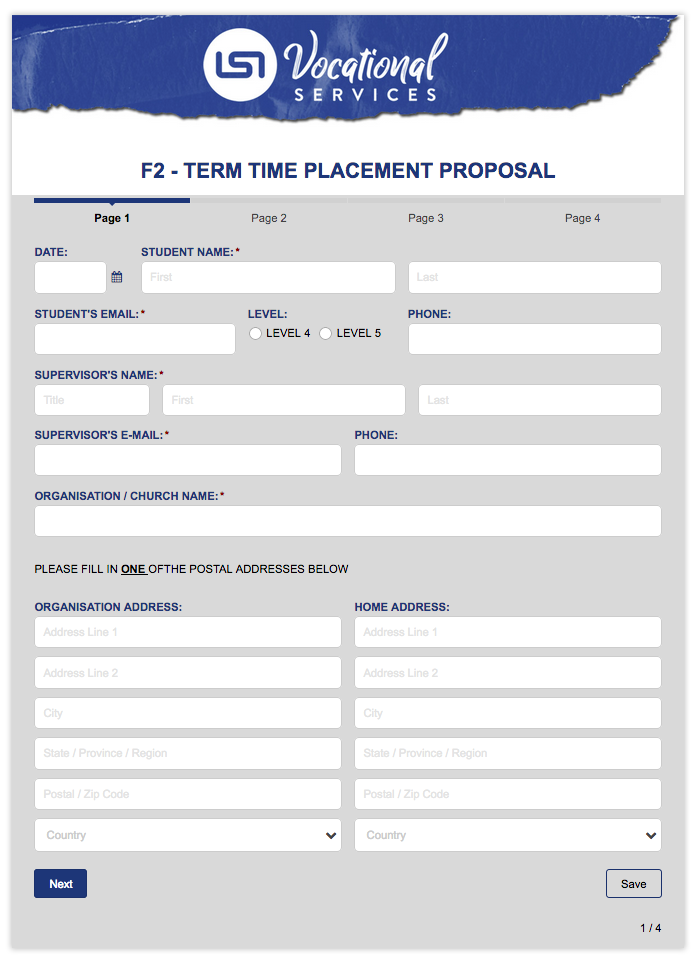 F2 form